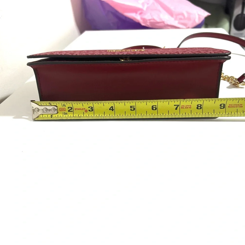 NWT Michael Kors Jet Set Medium Signature Logo‎ Crossbody Bag